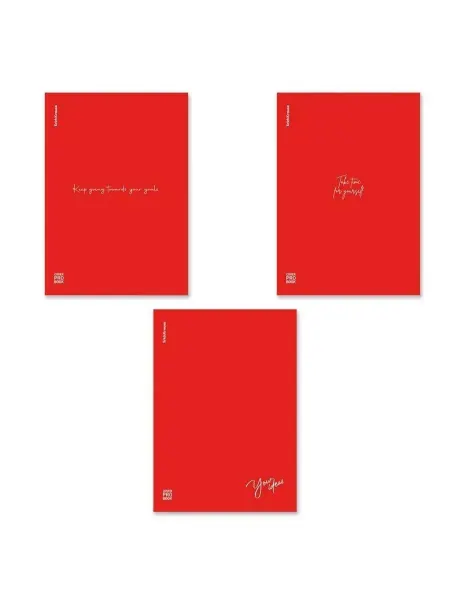 ErichKrause Тетрадь А4 48л клетка CoverPrоBook Words Mix-pack
