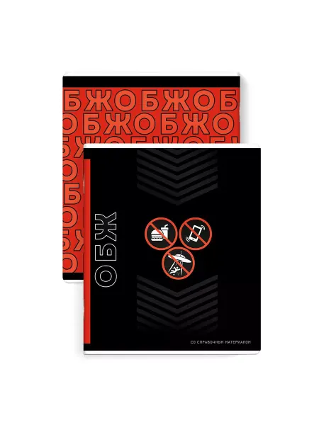 Феникс+ Тетрадь предметная ОБЖ 48 л, А5+