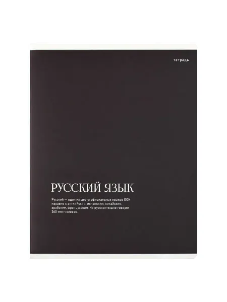 Феникс+ Тетрадь предметная Русский язык 48 л, А5+