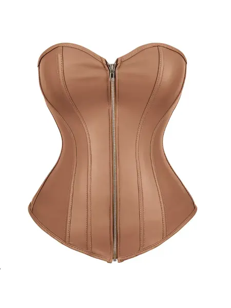 Victoria Corset Топ-корсет на шнуровке молнии повседневный