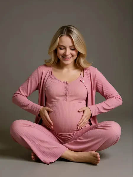 BeautifulAmour Пижама для беременных и кормящих мам