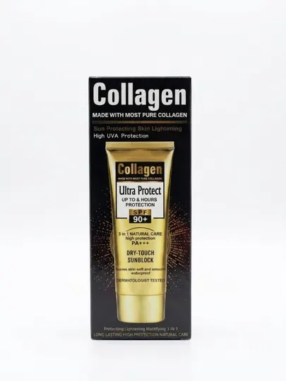 Защитный солнцезащитный крем с коллагеном ULTRA PROTECT SPF 50+ PA++++