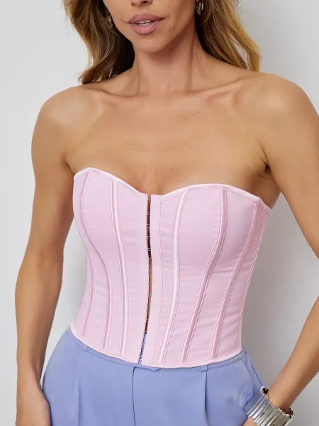 CorsetStyle Корсет топ праздничный на шнуровке