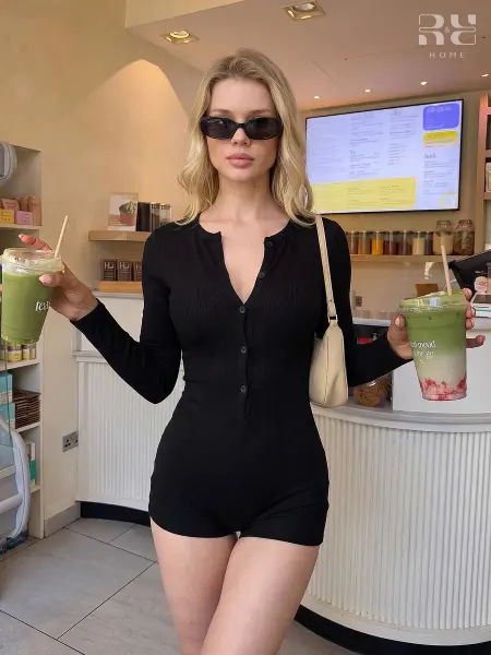 R&R HOME Комбинезон летний слитный с шортами