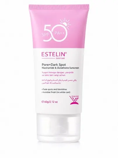 Солнцезащитный крем для лица и тела Estelin SPF 50++ увлажняющий