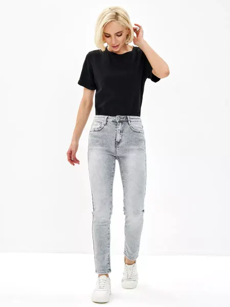 VICO JEANS Джинсы прямые высокая посадка