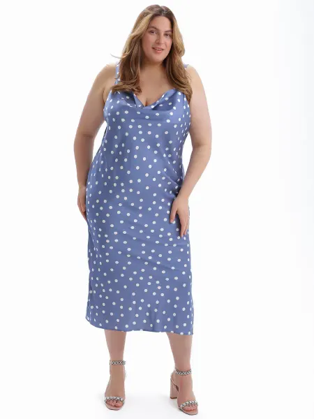 Latrenda Plus Size Платье - комбинация