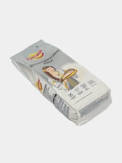 Мука цельнозерновая «Кудесница», 500 г