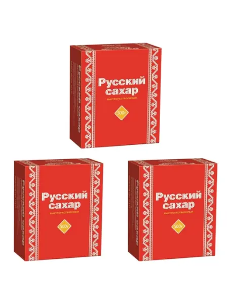 Русский сахар Сахар рафинад быстрорастворимый, 500 г