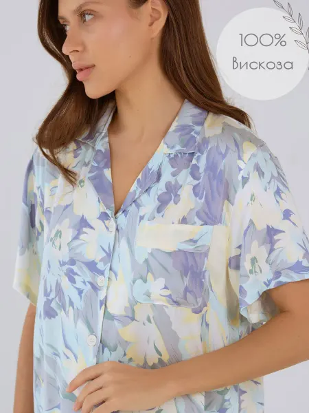 Millarty Пижама с шортами и рубашкой, комплект