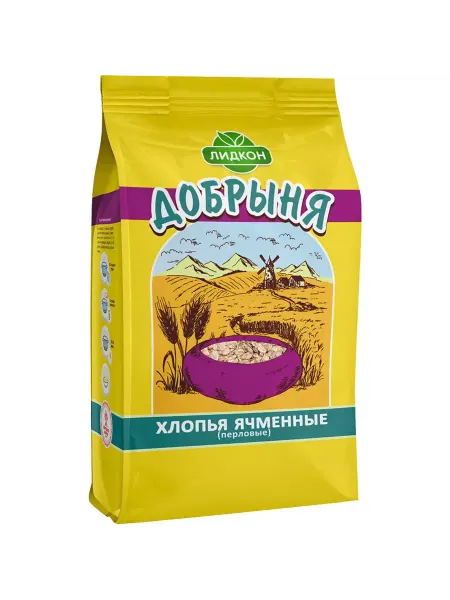 ЛИДКОН Хлопья ячменные «Добрыня» 500 г