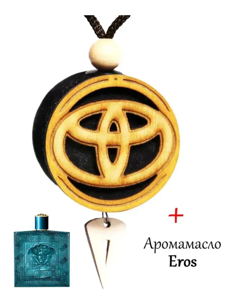 Аромасентир Подвеска c ароматом Toyota, аромат Eros men