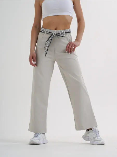 HOZY model Брюки прямые трубы
