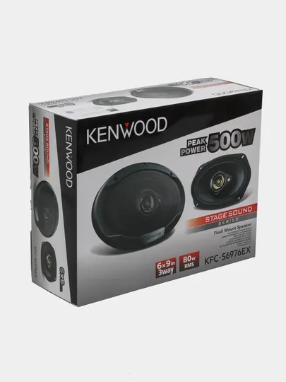 Автомобильные колонки Kenwood KFC-S6976EX 6x9 500Вт – мощный звук, пара