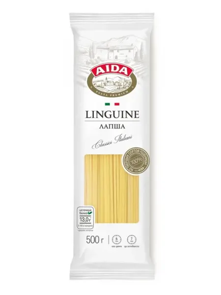 AIDA Макаронные изделия Linguine Лингвини Лапша 500г