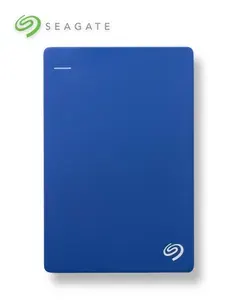 Seagate 500 ГБ Внешний жесткий диск Backup Plus Slim (SRD00F1), Металл, Пластик, синий