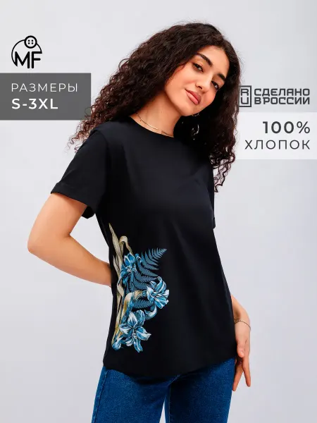 MF Футболка с принтом