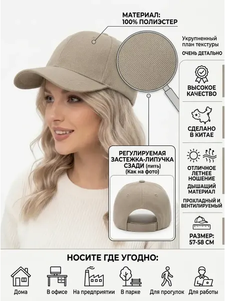 Phuc Store Бейсболка джинсовая