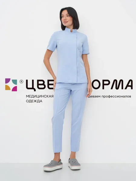 Цветоформа Костюм медицинский голубой