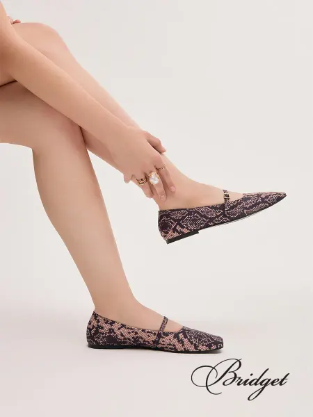 Bridget Балетки летние дышащие текстильные