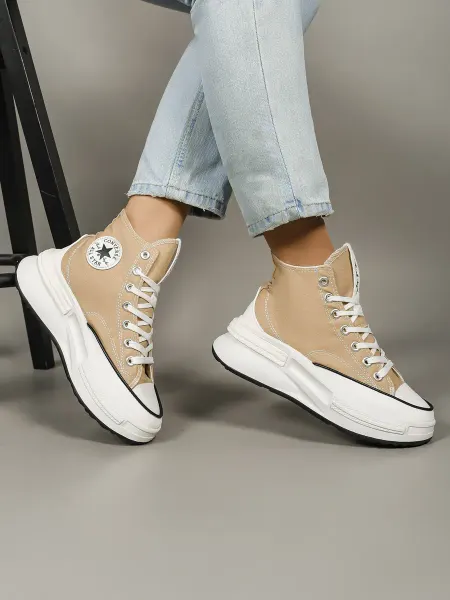 CONVERSE Кеды женские высокие высокая подошва легкие