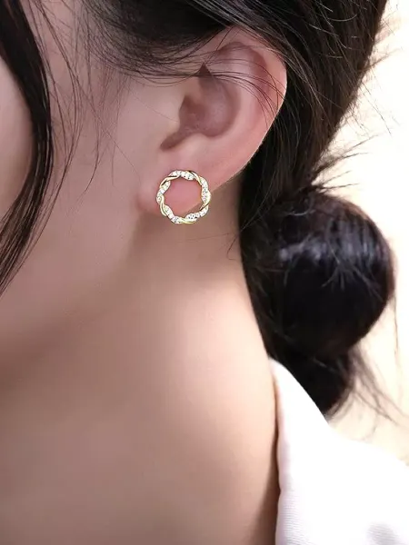 Fashion Jewelry Серьги бижутерия круглые