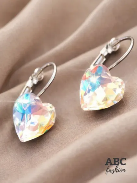 ABC Fashion Серьги бижутерия сердечки