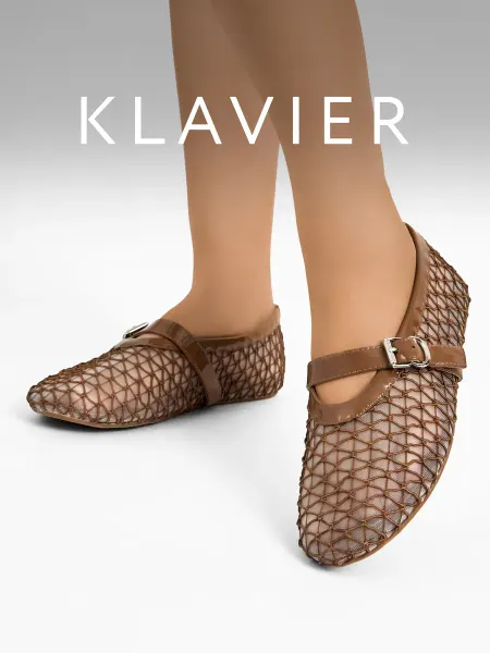 KLAVIER Туфли коричневые женские