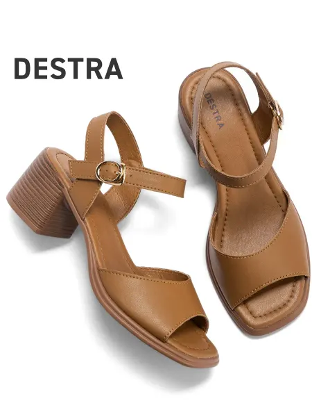 Destra Босоножки женские летние коричневые