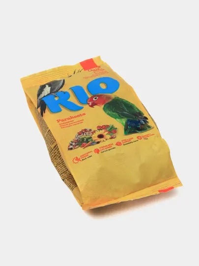 RIO корм для средних попугаев, основной рацион, 500 г