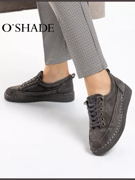 O`SHADE Полуботинки женские замшевые