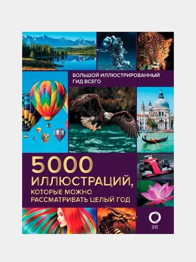 Книга «Большой иллюстрированный гид всего» — 5000 иллюстраций для изучения мира