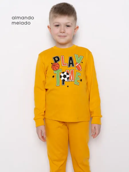 Almando Melado Пижама детская со штанами теплая