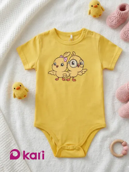 Kari baby Боди для новорожденных девочек с коротким рукавом
