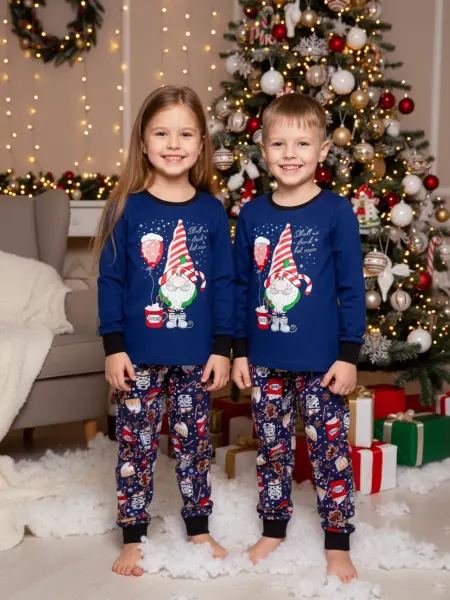 Love Bambino Пижама детская со штанами новогодняя