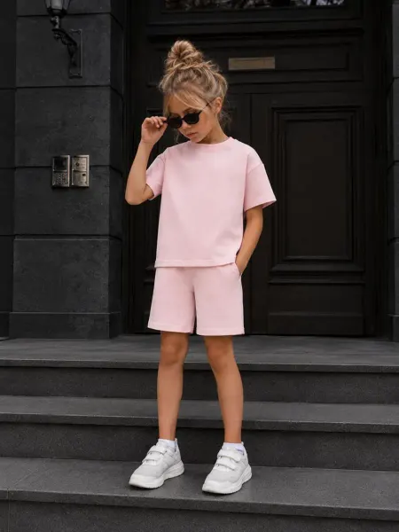 KV collection Костюм детский базовый футболка с шортами для детей