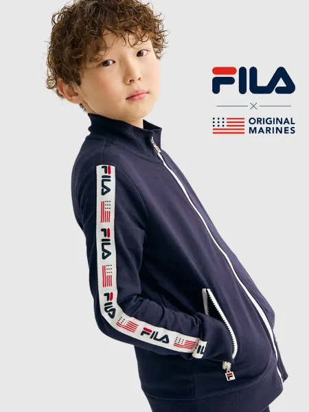 ORIGINAL MARINES Толстовка на молнии спортивная FILA