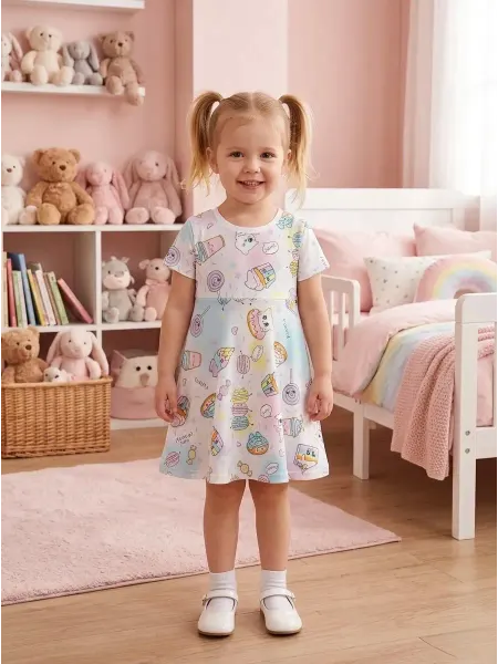 Zuzzi Kids Платье хлопок детское