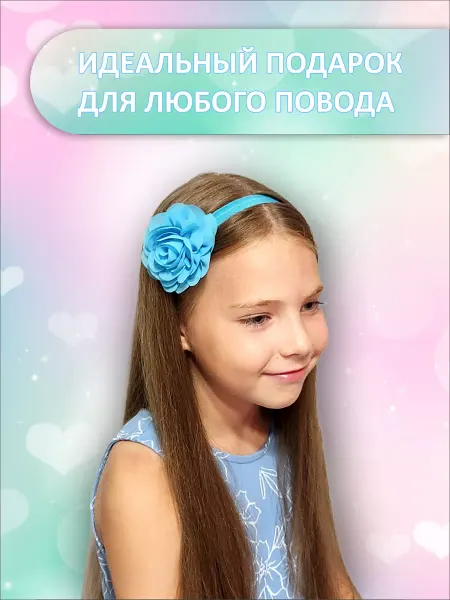 Неко Монеко Повязка для волос бант для девочки