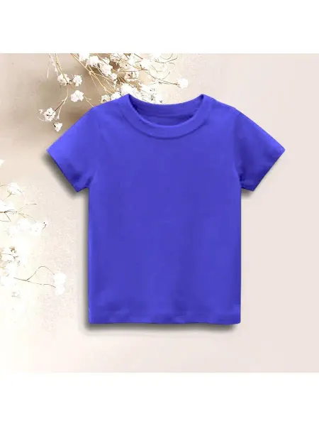 TD COTTON Детская однотонная футболка