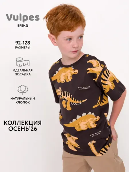 Vulpes Футболка оверсайз