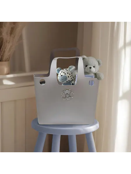 BEROSSI Корзина Mommy Love 11.06x34.36x28.0 см пластик платина