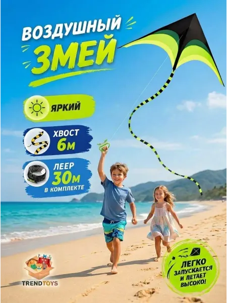 TrendToys Большой воздушный змей для детей