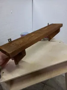 Полка Настенная Прямая, 50х10х10 см, 1 шт.