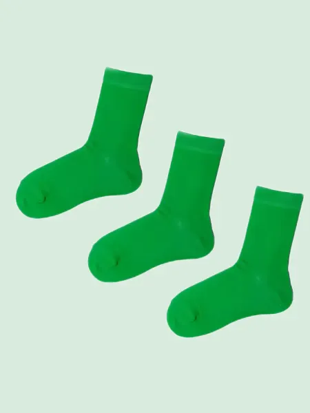 MarusyaSocks Носки детские зеленые