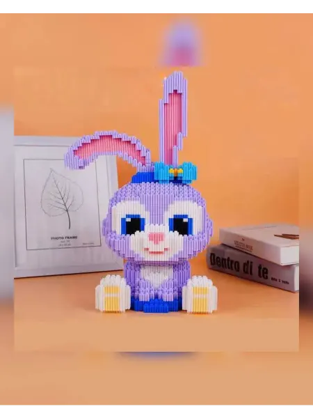 Vigvam_doma 3D конструктор фигурка из миниблоков