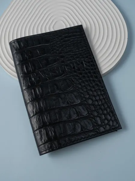 Leather BAR Обложка на паспорт натуральная кожа