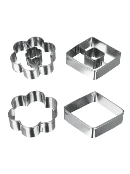 Metaltex Формочки для печенья набор из 2 шт, металлические