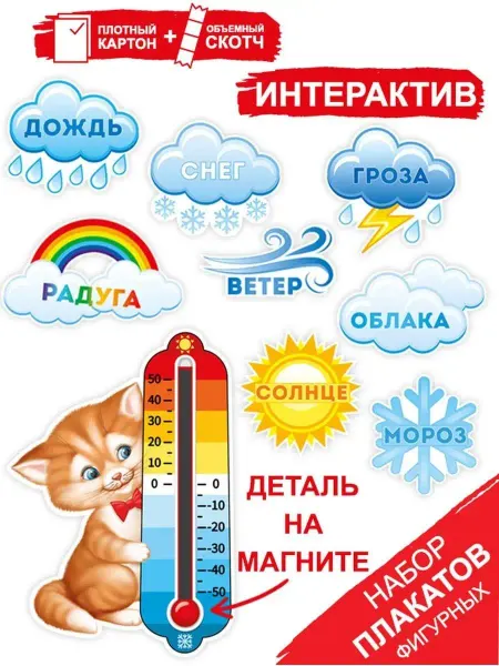ТМ Империя поздравлений Плакат на стену декор для детского сада настенный для школы