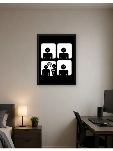 Postersbase Постер Смешной мем 1 30x40